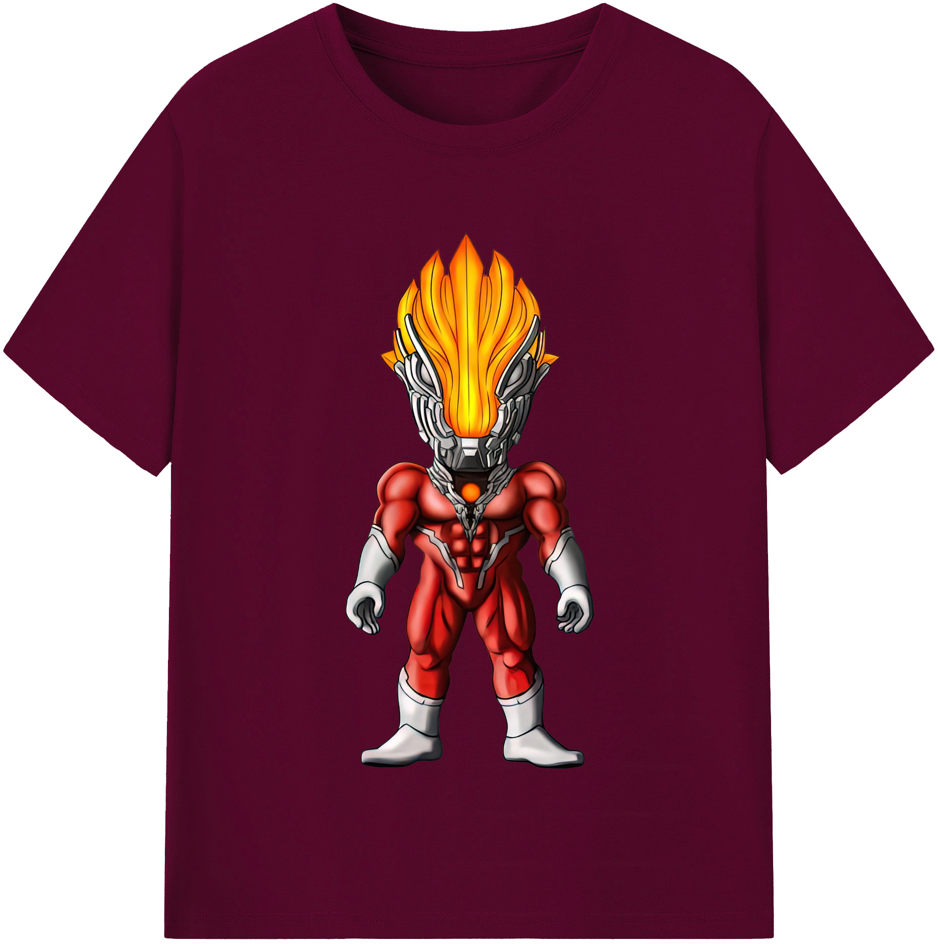 （画像用） ウルトラマン Ultraman レディースカジュアルプリントTシャツ（綿100％）